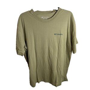 Columbia Men's Views Mountain Graphic T-Shirt - Safari Size L